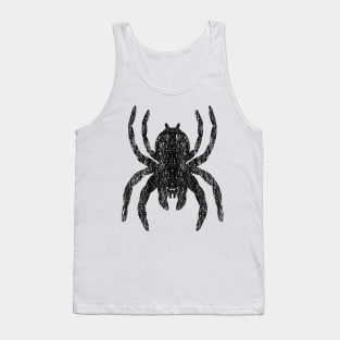 Cross Hatching Tarantula V20 Tank Top